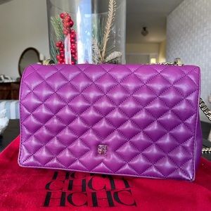 💜Carolina herrera quilted bag 💜